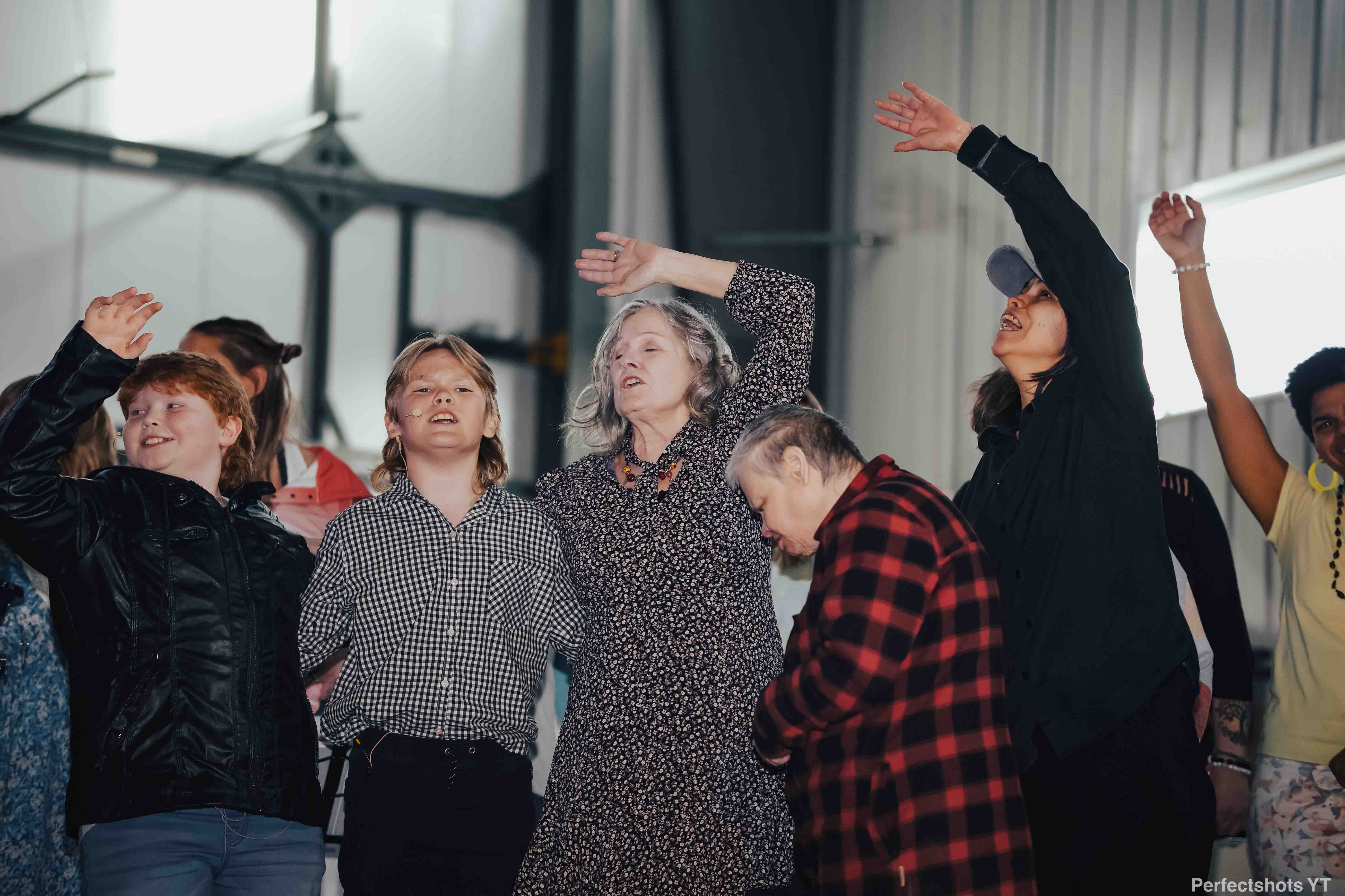 Draw Us In, group sing — TOZ participants performing, 2023